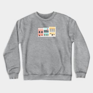 Colorful Old San Juan, Puerto Rico Crewneck Sweatshirt